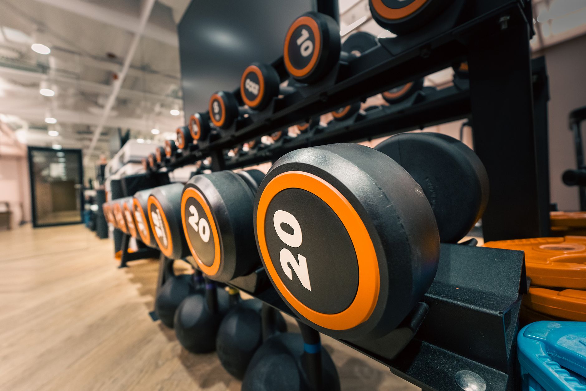 Interiér posilovny MíšaV Fitness